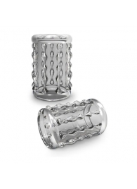 Прозрачная насадка с бороздками STAY HARD COCK SLEEVE 04 CLEAR - Blush Novelties - в Петропавловске-Камчатском купить с доставкой