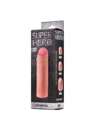 Фаллоудлинитель SUPER HERO Casanova - 18 см. - Lola Games - в Петропавловске-Камчатском купить с доставкой