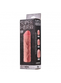 Фаллоудлинитель SUPER HERO Dewil - 17,5 см. - Lola Games - в Петропавловске-Камчатском купить с доставкой