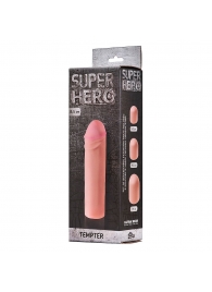 Фаллоудлинитель SUPER HERO Tempter - 16 см. - Lola Games - в Петропавловске-Камчатском купить с доставкой