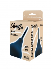 Черный анальный душ Anal Douche L - Lola Games - купить с доставкой в Петропавловске-Камчатском