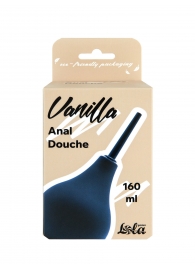 Черный анальный душ Anal Douche M - Lola Games - купить с доставкой в Петропавловске-Камчатском