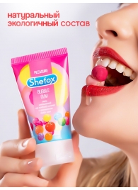 Интимная гель-смазка Shefox «Бабл гам» - 50 мл. - Shefox - купить с доставкой в Петропавловске-Камчатском