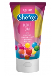Интимная гель-смазка Shefox «Бабл гам» - 50 мл. - Shefox - купить с доставкой в Петропавловске-Камчатском