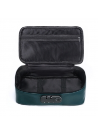 Зеленая сумочка для хранения игрушек Discreet Box - Dorcel - купить с доставкой в Петропавловске-Камчатском