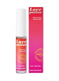 Возбуждающий блеск для губ Love Potion - 8 мл. - Love to Love - купить с доставкой в Петропавловске-Камчатском