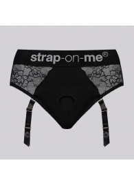 Трусики для фиксации насадок Strap-on-me Harness Lingerie Diva XS - Strap-on-me - купить с доставкой в Петропавловске-Камчатском