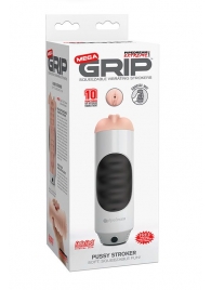 Мастурбатор-вагина Extreme Toyz Mega Grip Vibrating Stroker Mouth - Pipedream - в Петропавловске-Камчатском купить с доставкой