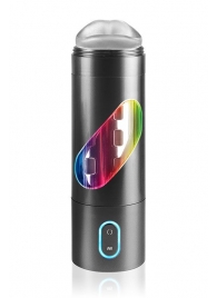Перезаряжаемый мастурбатор-ротик Extreme Toyz Rechargeable Roto-Bator Mouth - Pipedream - в Петропавловске-Камчатском купить с доставкой