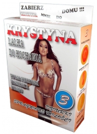 Надувная секс-кукла Krystyna - Boys of Toys - в Петропавловске-Камчатском купить с доставкой