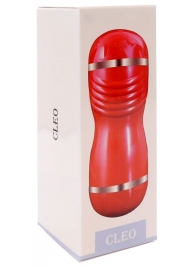 Двусторонний мастурбатор в колбе Cleo - вагина и ротик - Boys of Toys - в Петропавловске-Камчатском купить с доставкой