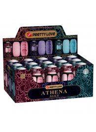 Набор из 15 мастурбаторов Athena Alice - Baile - в Петропавловске-Камчатском купить с доставкой