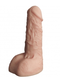 Телесный фаллоудлинитель с мошонкой Cock Next - 17 см. - LOVETOY (А-Полимер) - в Петропавловске-Камчатском купить с доставкой