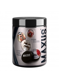 Черные утолщенные презервативы MAXUS Extra Strong с железным кейсом - 15 шт. - Maxus - купить с доставкой в Петропавловске-Камчатском