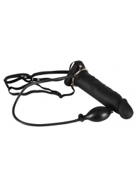 Полый страпон с эффектом увеличения Inflatable Strap-On - 18,5 см. - Orion - купить с доставкой в Петропавловске-Камчатском