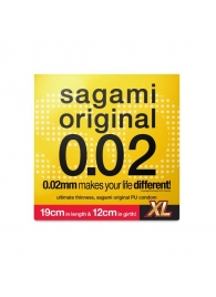 Презерватив увеличенного размера Sagami Original 0.02 XL-size - 1 шт. - Sagami - купить с доставкой в Петропавловске-Камчатском