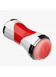 Двусторонний мастурбатор в колбе Power Grip Cup - вагина и ротик - Boys of Toys - в Петропавловске-Камчатском купить с доставкой