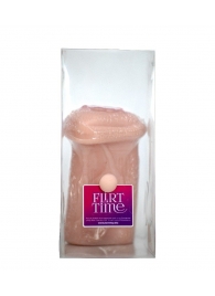 Телесный мастурбатор-вагина с фигурками на поверхности - LOVETOY (А-Полимер) - в Петропавловске-Камчатском купить с доставкой