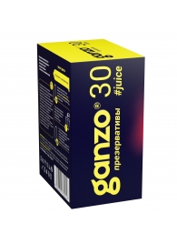 Ароматизированные презервативы Ganzo Juice - 30 шт. - Ganzo - купить с доставкой в Петропавловске-Камчатском