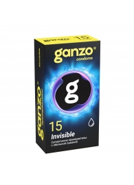 Супертонкие презервативы Ganzo Invisible - 15 шт. - Ganzo - купить с доставкой в Петропавловске-Камчатском