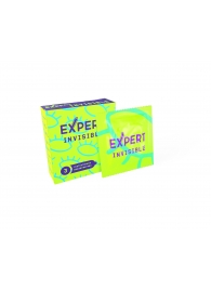 Ультратонкие презервативы Expert Invisible - 3 шт. - Expert - купить с доставкой в Петропавловске-Камчатском