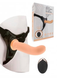 Женский вибрострапон со съемной насадкой и пультом ДУ - Erokay - купить с доставкой в Петропавловске-Камчатском