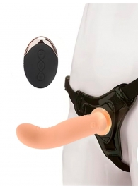 Женский вибрострапон со съемной насадкой и пультом ДУ - Erokay - купить с доставкой в Петропавловске-Камчатском