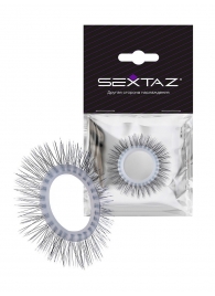 Круглое эрекционное кольцо с «ресничками» - Sextaz - в Петропавловске-Камчатском купить с доставкой