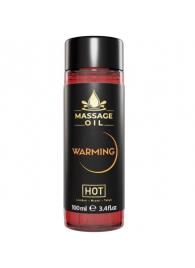 Массажное масло с согревающим эффектом Massage Oil Warming - 100 мл. - HOT - купить с доставкой в Петропавловске-Камчатском