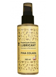 Ароматизированный лубрикант на водной основе NewLevel Pina Colada - 150 мл. - NewLevel - купить с доставкой в Петропавловске-Камчатском