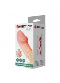 Телесная насадка на пенис Huel - 9 см. - Baile - в Петропавловске-Камчатском купить с доставкой