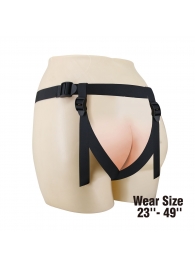 Черные трусики харнесс с платформой Caludio I - Baile - купить с доставкой в Петропавловске-Камчатском
