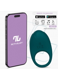 Зеленое интерактивное виброкольцо Ringo - Intoyou - в Петропавловске-Камчатском купить с доставкой