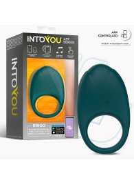 Зеленое интерактивное виброкольцо Ringo - Intoyou - в Петропавловске-Камчатском купить с доставкой