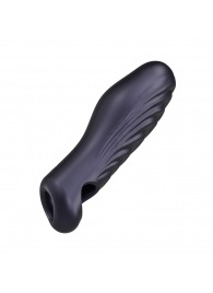 Сливовая силиконовая насадка на пенис с подхватом Manwan Ryzer - Manwan - в Петропавловске-Камчатском купить с доставкой