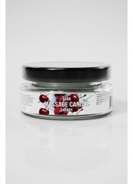 Массажная свеча «Спелая вишня» - 50 мл. - SGAN - купить с доставкой в Петропавловске-Камчатском