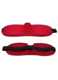 Красная глухая маска на резинке - Sitabella - купить с доставкой в Петропавловске-Камчатском