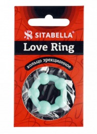 Цветное эрекционное кольцо с 5 бусинами Love Ring - Sitabella - в Петропавловске-Камчатском купить с доставкой