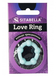 Цветное эрекционное кольцо Love Ring с бусинами - Sitabella - в Петропавловске-Камчатском купить с доставкой