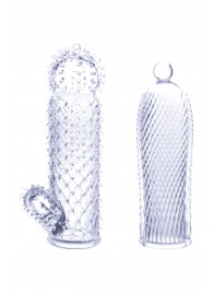 Набор из 2 прозрачных насадок на член Seductive Tickler Sleeves - NMC - в Петропавловске-Камчатском купить с доставкой