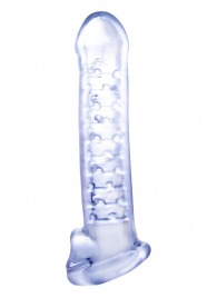 Прозрачная насадка-удлинитель Stretchy Touch - 18 см. - NMC - в Петропавловске-Камчатском купить с доставкой