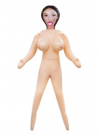 Телесная надувная секс-кукла с пышным бюстом - NMC - в Петропавловске-Камчатском купить с доставкой