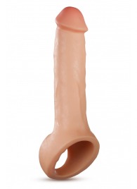 Телесная насадка-удлинитель Thrive 8.75 Inch Realistic Penis Extender Sleeve - 22,2 см. - Blush Novelties - в Петропавловске-Камчатском купить с доставкой