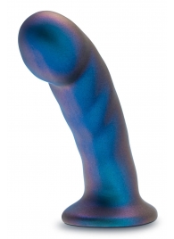Синяя насадка-фаллоимитатор Rebellion 5.75 Inch Pegging Dildo - 14,6 см. - Blush Novelties - купить с доставкой в Петропавловске-Камчатском