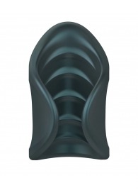 Серый сквозной мастурбатор с вибрацией Manwan Starter - Manwan - в Петропавловске-Камчатском купить с доставкой