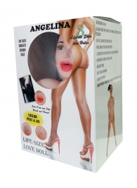 Надувная секс-кукла Angelina 3D - Boys of Toys - в Петропавловске-Камчатском купить с доставкой