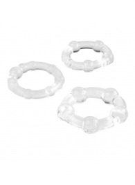 Набор из 3 эрекционных прозрачных колец - Boys of Toys - в Петропавловске-Камчатском купить с доставкой