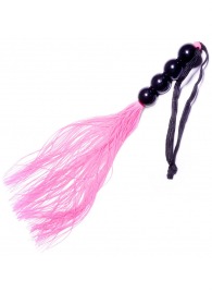 Розовая силиконовая плеть - 35,5 см. - Boys of Toys - купить с доставкой в Петропавловске-Камчатском
