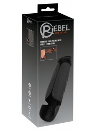 Черный вибромастурбатор с трехточечной стимуляцией Penis Trainer with 3 Point Stimulation - Orion - в Петропавловске-Камчатском купить с доставкой