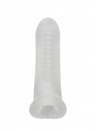 Белый фаллоудлинитель Striker - 13,5 см. - Lola Games - в Петропавловске-Камчатском купить с доставкой